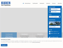 Tablet Screenshot of kluxen.de